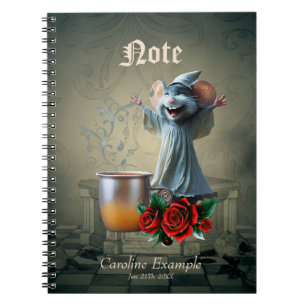 Carnet Souris dans une robe de nuit : La Nuit des Tunes F