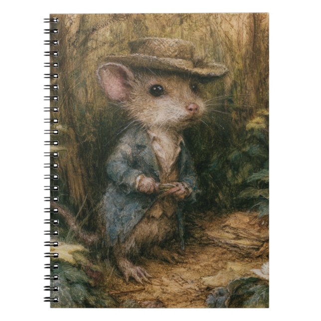 Carnet Souris de fantasy adorable (Devant)