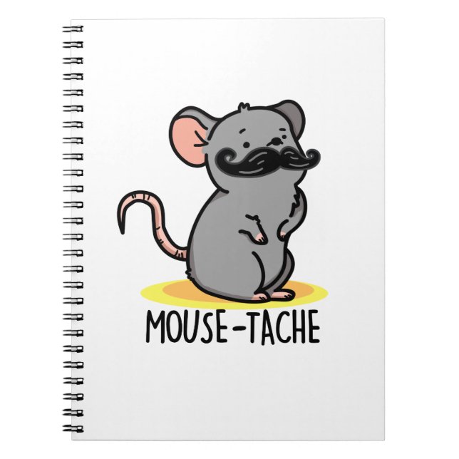 Carnet Souris-tache Blague de Souris Drôle  (Devant)