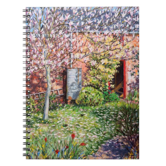 Carnet Sous la magnolia (Devant)