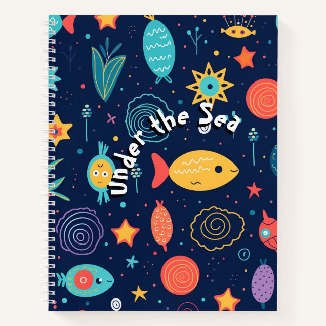 Carnet Sous la mer (Devant)
