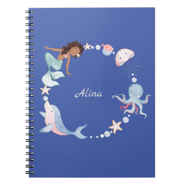 Carnet Sous le nom personnalisé de la mer (Devant)