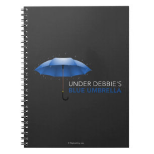 Carnet Sous le parapluie bleu de Debbie