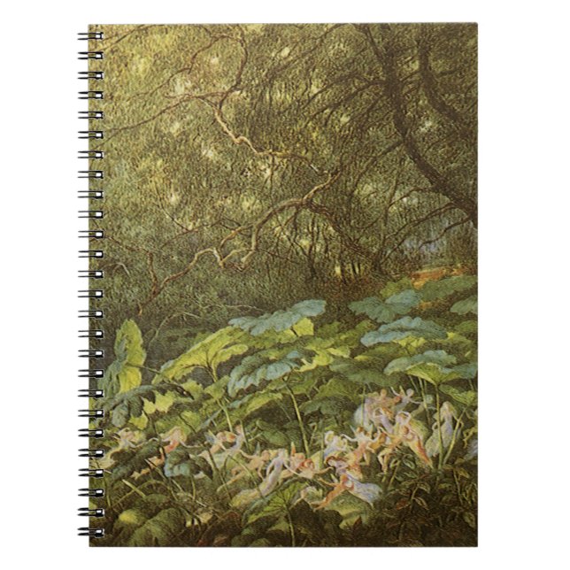 Carnet Sous les feuilles du quai par Richard Doyle, Art f (Devant)
