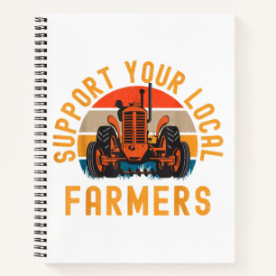 Carnet Soutenez Vos Agriculteurs Locaux, Agricole Et Ranc