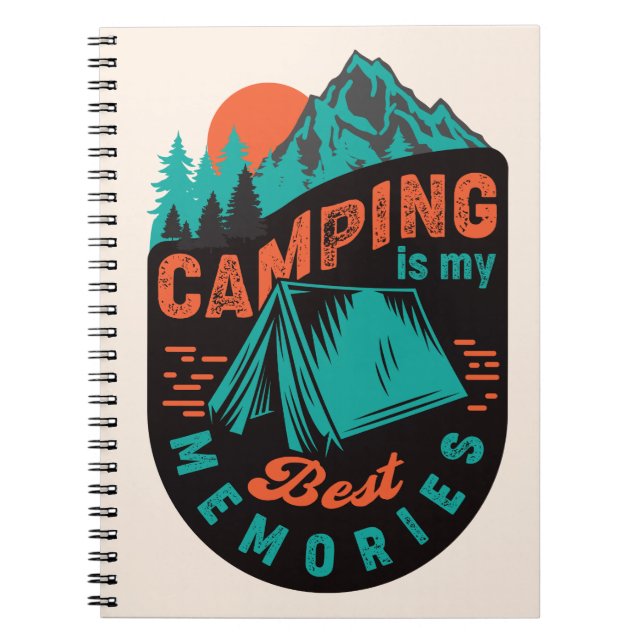 Carnet Souvenirs du camping (Devant)
