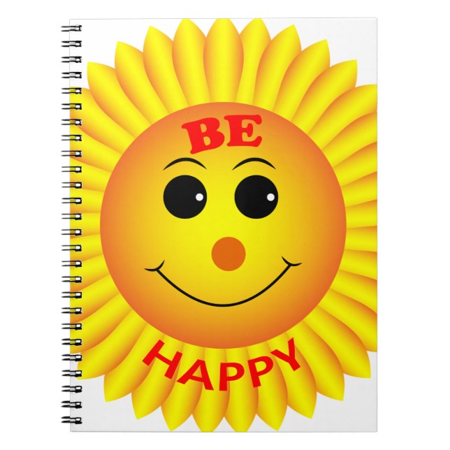 Carnet Soyez heureux (Devant)