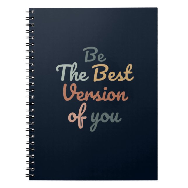 Carnet Soyez la meilleure version de vous (Devant)