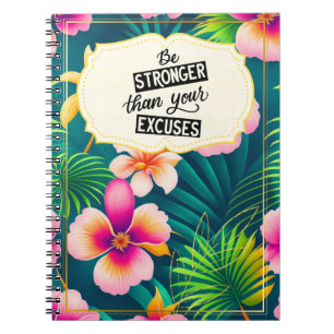 Carnet Soyez Plus Forte Que Vos Excuses Citation Motivati