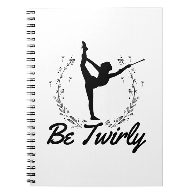 Carnet Soyez téméraire | Baton Twirling Dance Idée cadeau (Devant)
