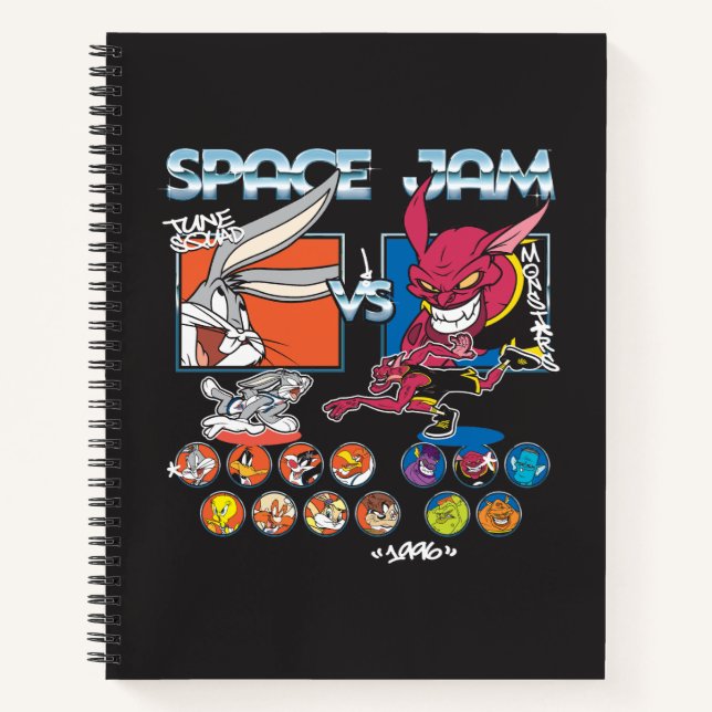 Carnet SPACE JAM™ TUNE SQUAD™ VS Monstars Graphique de l' (Devant)