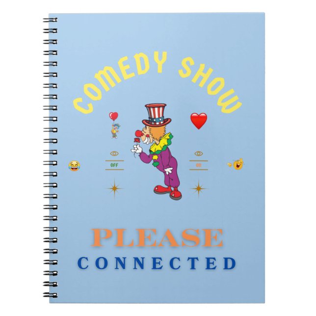 CARNET SPECTACLE DE COMÉDIE (Devant)