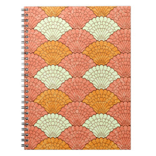 Carnet Spectacle de coquilles : Motifs de la mer Abstrait