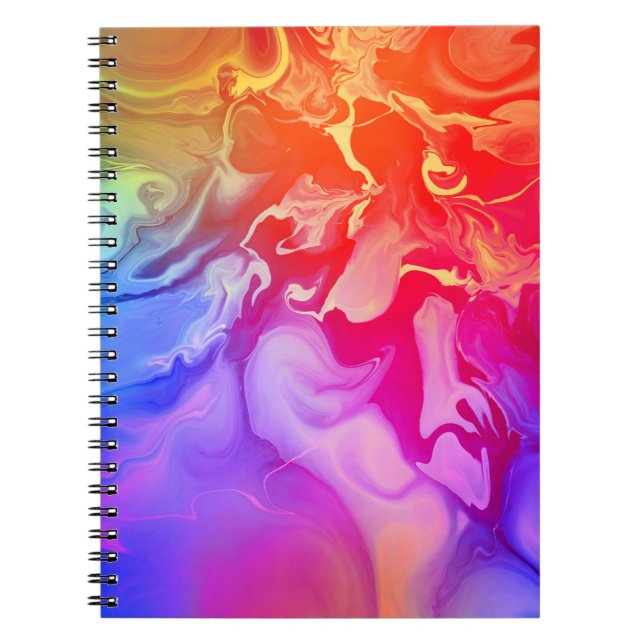 Carnet Spectre Électrique en Mouvement (Devant)