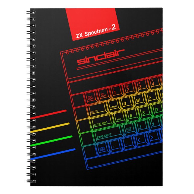 Carnet Spectre Sinclair ZX Rainbow (Devant)