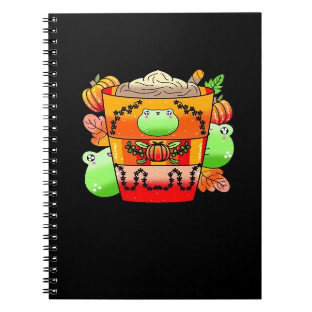 Carnet Spice Citrouille crémeuse Latte Saison (Devant)