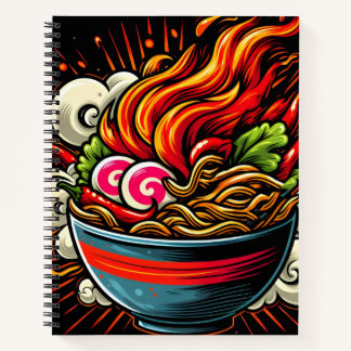 Carnet Spicy Ramen Japanese Noodle Street Art