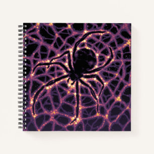 Carnet Spider Cosmic Web, Galaxie d'Halloween des horreur