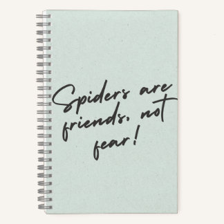 Carnet Spider Spirit - Audacieux Design Inspiré par la na