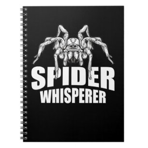 Carnet Spider Whisperer Halloween Tarantula Spider Cadeau