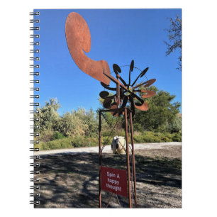 Carnet Spin a Happy Thought, Funny Sign