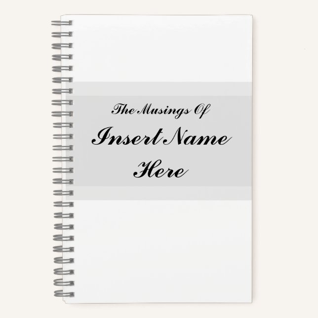 Carnet spiral (Recto)