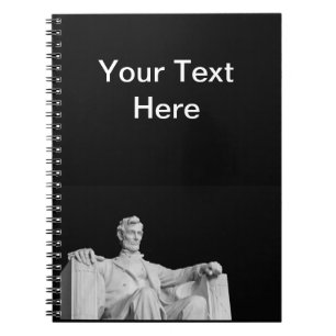 Carnet spiral Abraham Lincoln