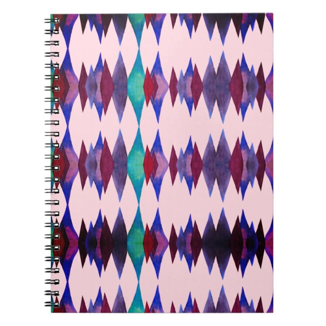 Carnet spiral Abstrait (Devant)