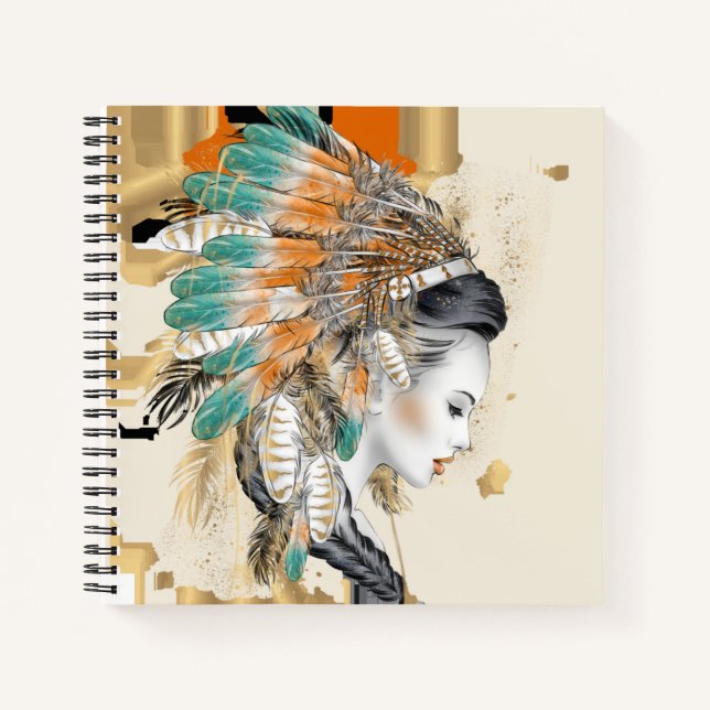 Carnet Spiral Américain Personnalisé (Devant)