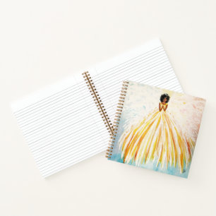 Carnet spiral Angel Bright (8,5 x 8,5)