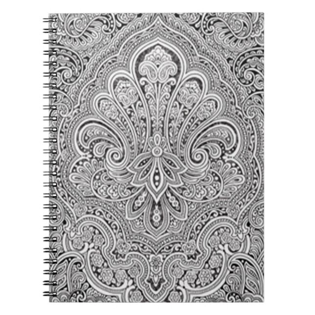 Carnet Spiral Art Paisley (Devant)