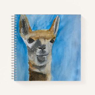 Carnet spiral avec Llama