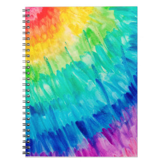 Carnet spiral avec peintures originales