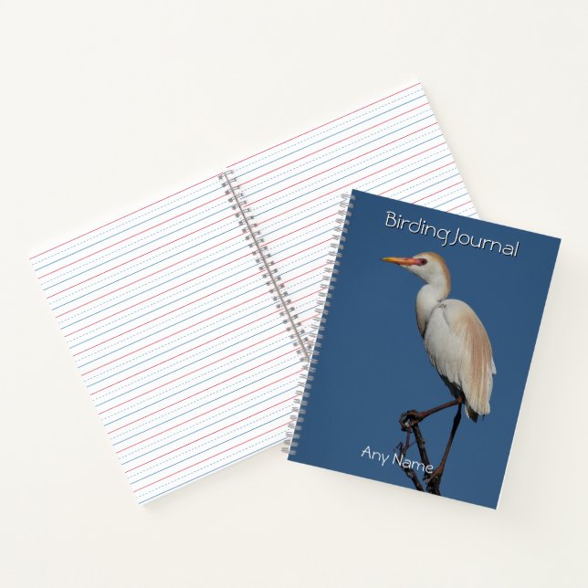 carnet Spiral "Birding Journal" (Intérieur)