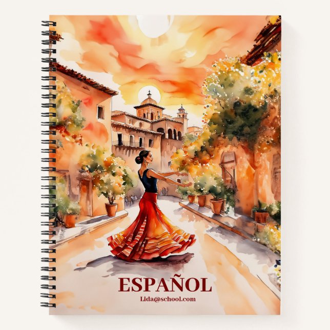 Carnet Spiral Culture Espagnole (Devant)