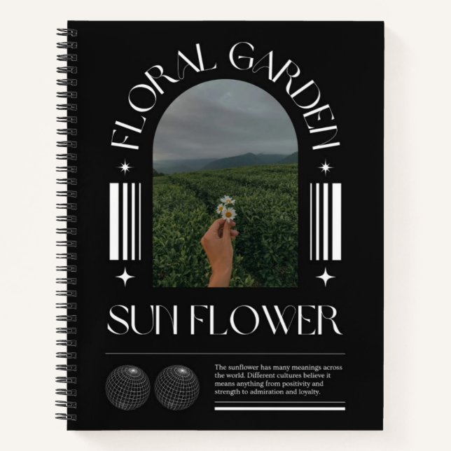 carnet spiral customisé (Devant)