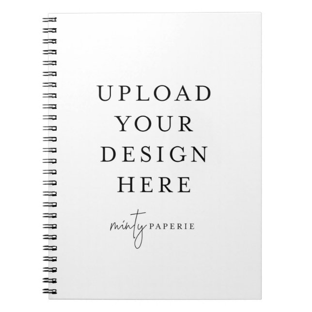 carnet spiral de 6,5 po x 8,75 po (Devant)