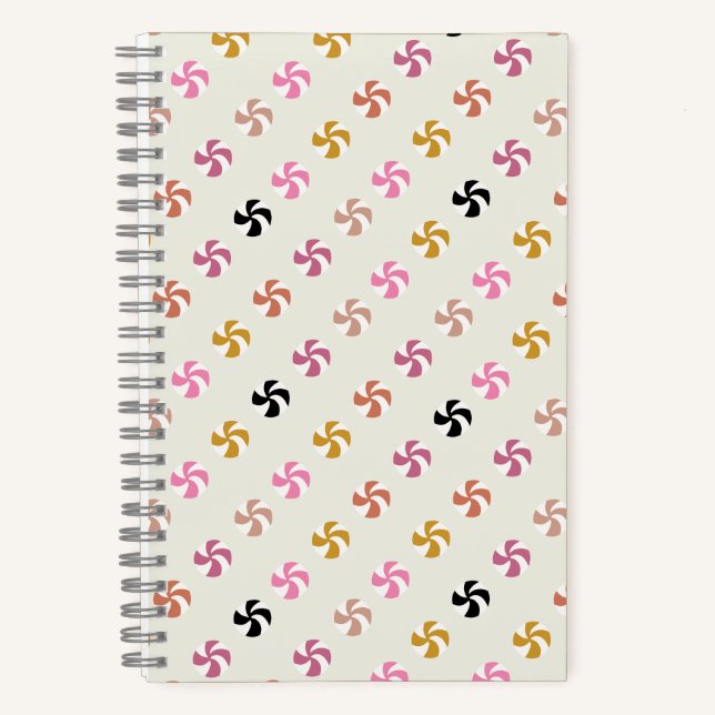 Carnet spiral de bonbons d'Halloween (Recto)