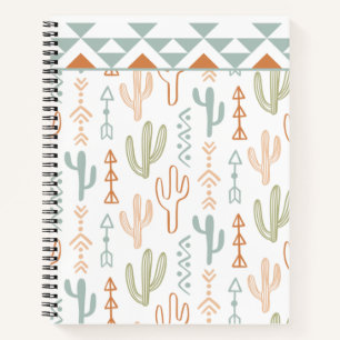 Carnet spiral de Cactus