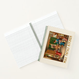 Carnet Spiral de cuisine de la Sainte Famille