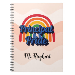 Carnet spiral de la fierté principale