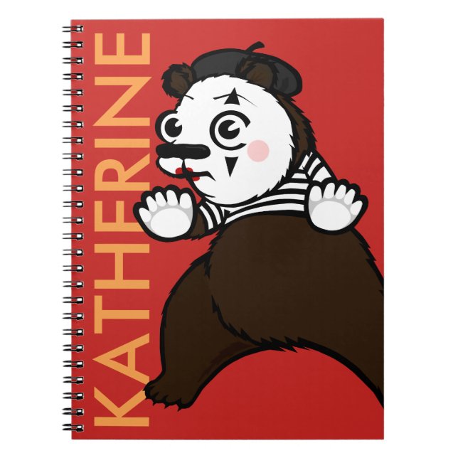Carnet SPIRAL DE MIME (Devant)