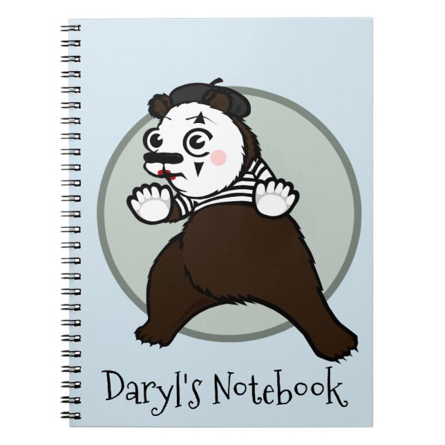 Carnet SPIRAL DE MIME (Devant)