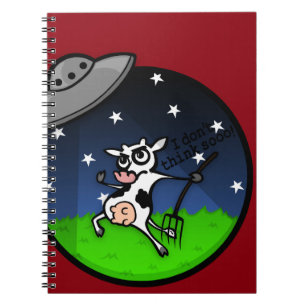 Carnet SPIRAL DE VACHE DE DESSIN FUNNY