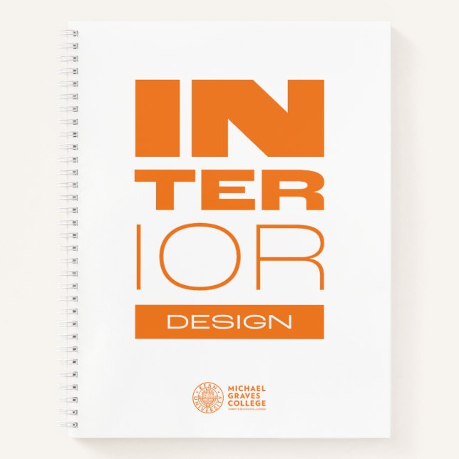 Carnet spiral Design d'intérieur Kean MGC (Devant)