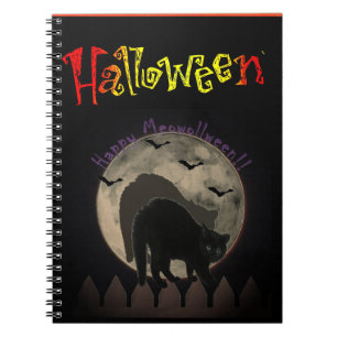 Carnet spiral d'Halloween