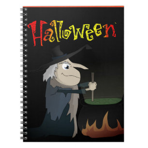 Carnet spiral d'Halloween