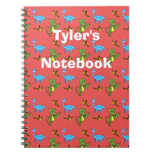 Carnet Spiral Dinosaures