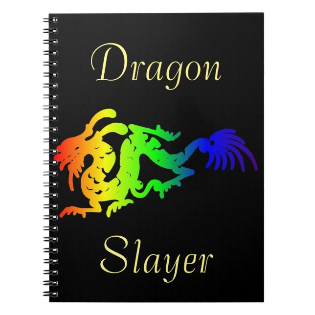 Carnet spiral dragon (Devant)