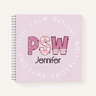 Carnet Spiral du collaborateur de support personne